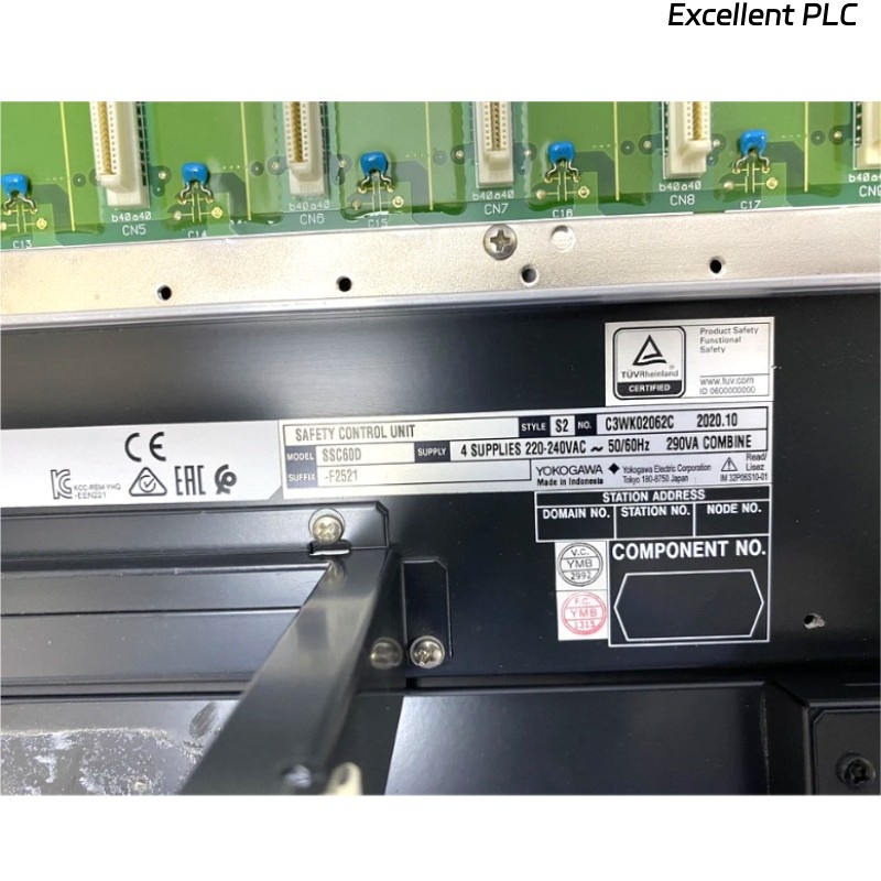 Yokogawa SSC60D-F2521 Duplexed Safety Control Unit