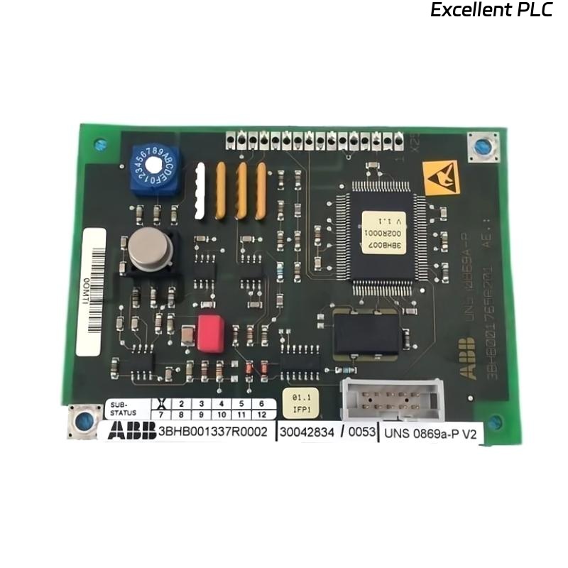 ABB UNS 0869a-P,V2 UNS0869A UNS0869A-P 3BHB001337R0002 Power System Stabiliser