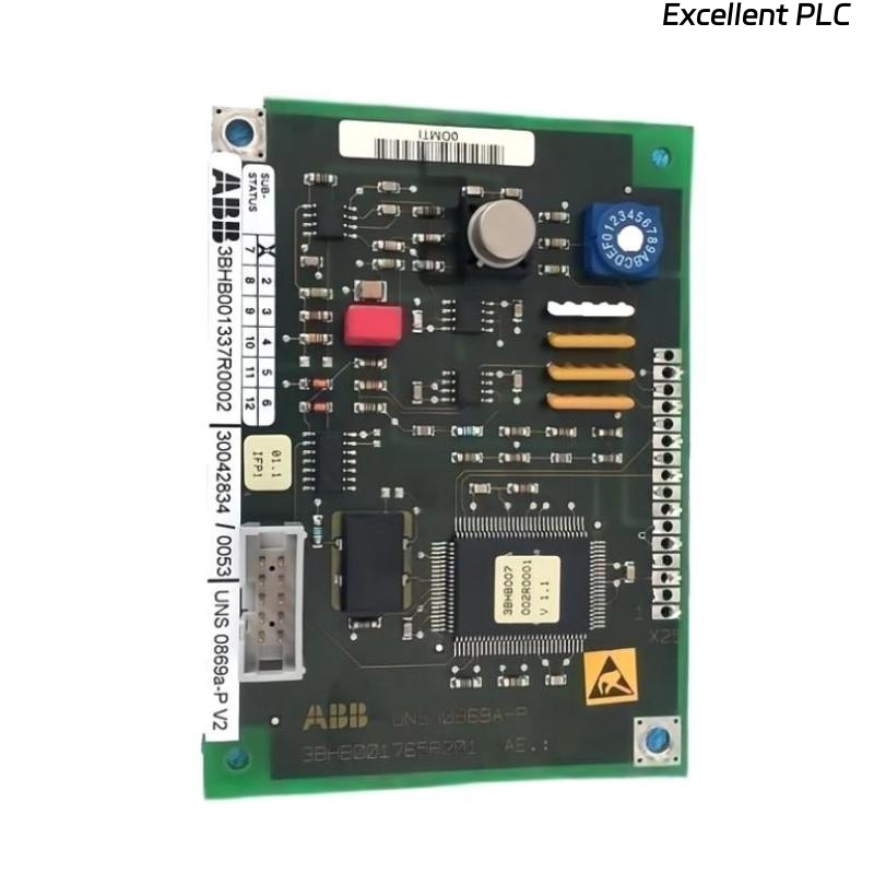 ABB UNS 0869a-P,V2 UNS0869A UNS0869A-P 3BHB001337R0002 Power System Stabiliser
