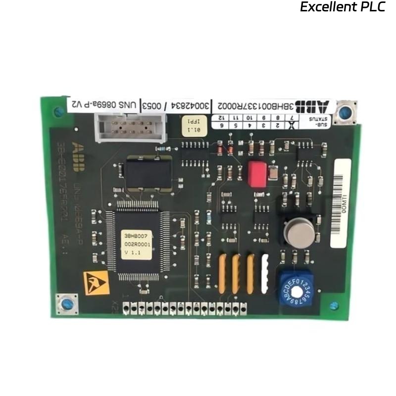 ABB UNS 0869a-P,V2 UNS0869A UNS0869A-P 3BHB001337R0002 Power System Stabiliser