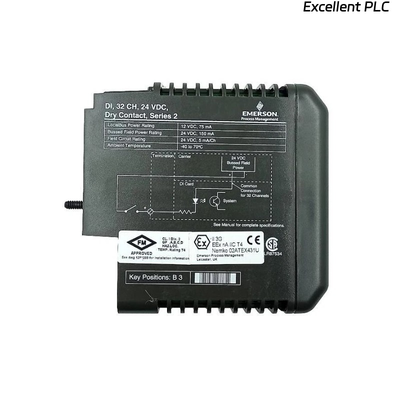 Emerson VE3006 KJ3203X1-BA1 Digital Input Module