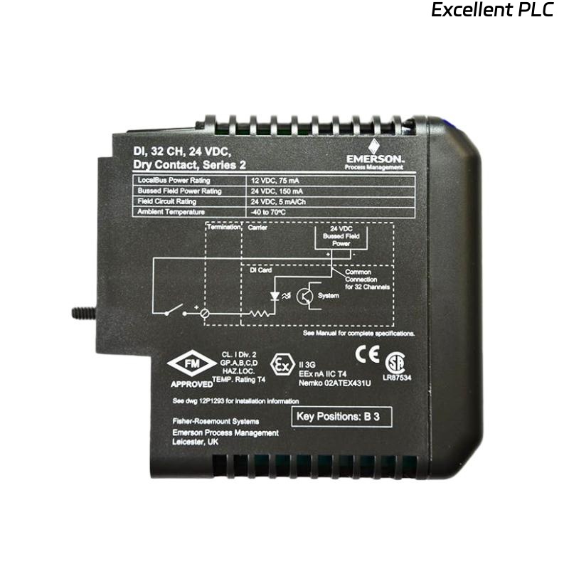 Emerson VE4001S4T1B1 Discrete Input Card
