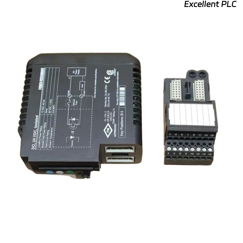 Emerson VE4002S1T2B5 KJ4001X1-CJ1 Standard I/O Termination Block