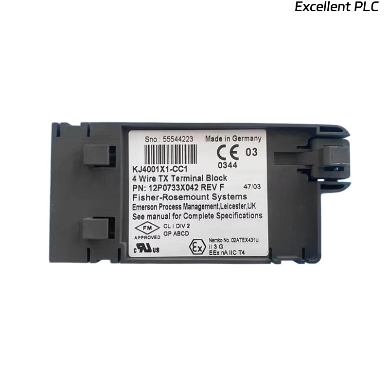 Emerson VE4003S2B3 KJ4001X1-CC1 Terminal Blocks