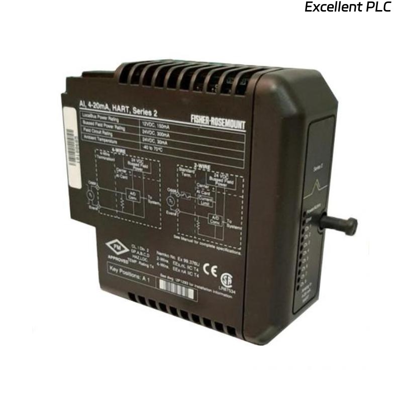 Emerson VE4003S2B5 Analog Input Card