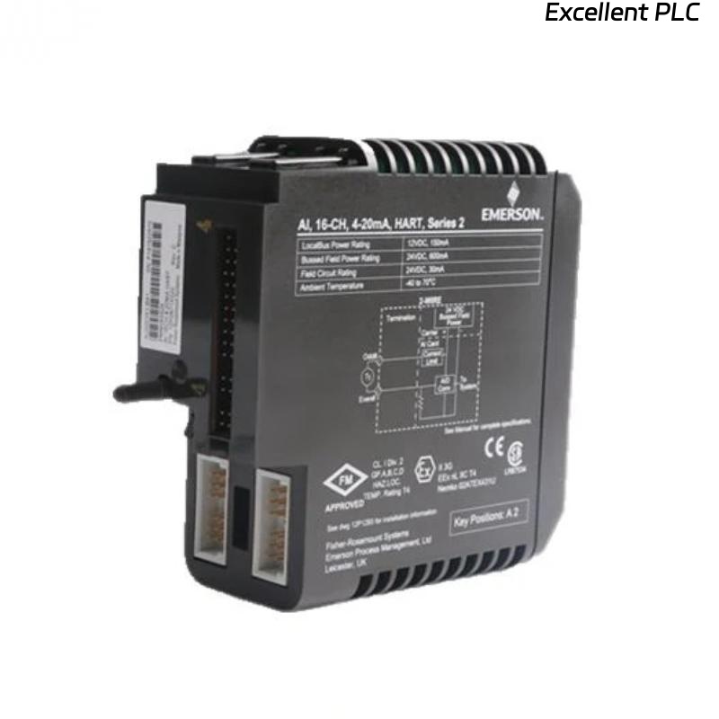 Emerson VE4003S2B9 KJ3223X1-BA1 DeltaV Analog Input Card
