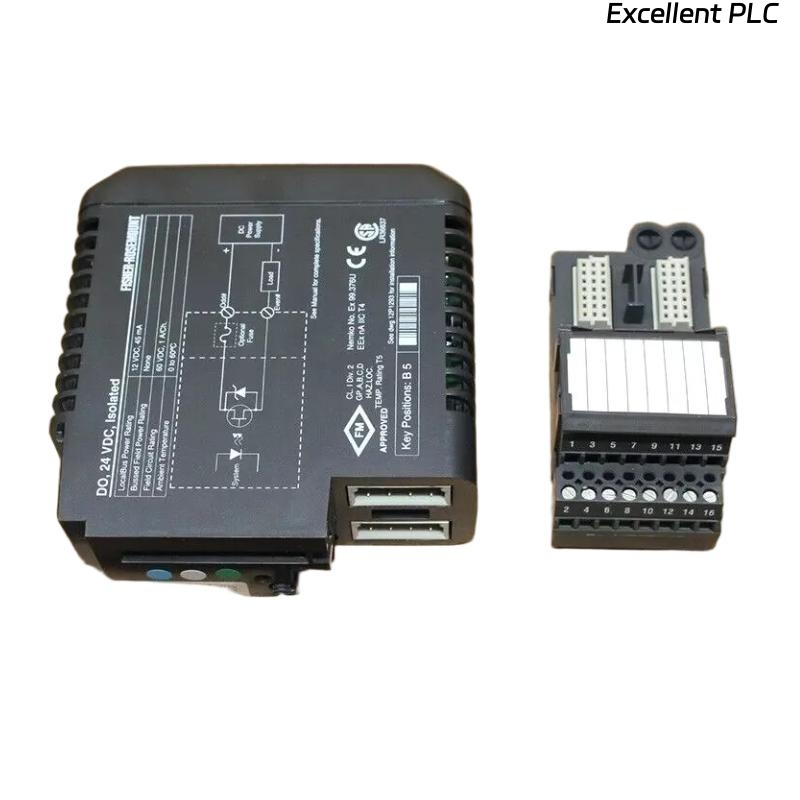 Emerson VE4003S4B1 Thermocouple Analog Input Card