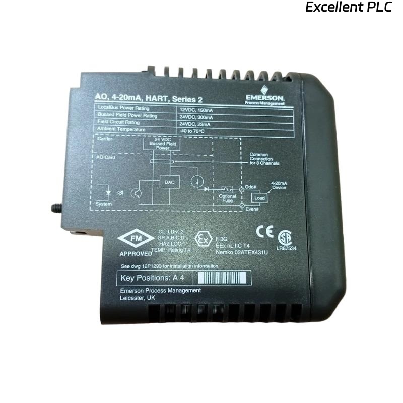 Emerson VE4005S2B4 Analog Input Card