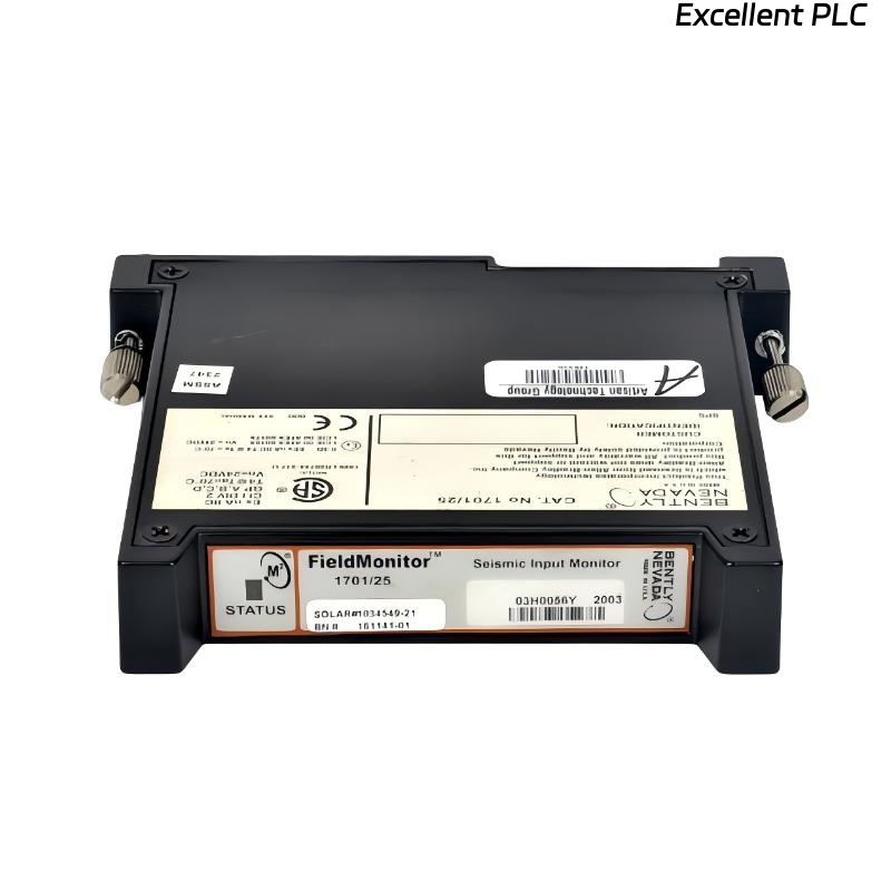 Bently Nevada 1701/25 1034549-21 Field Monitor Seismic Input Monitor