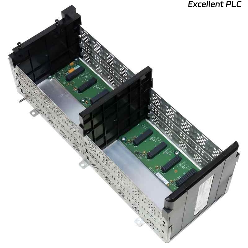 Allen Bradley 1756‑A10 modular rack/chassis unit designed