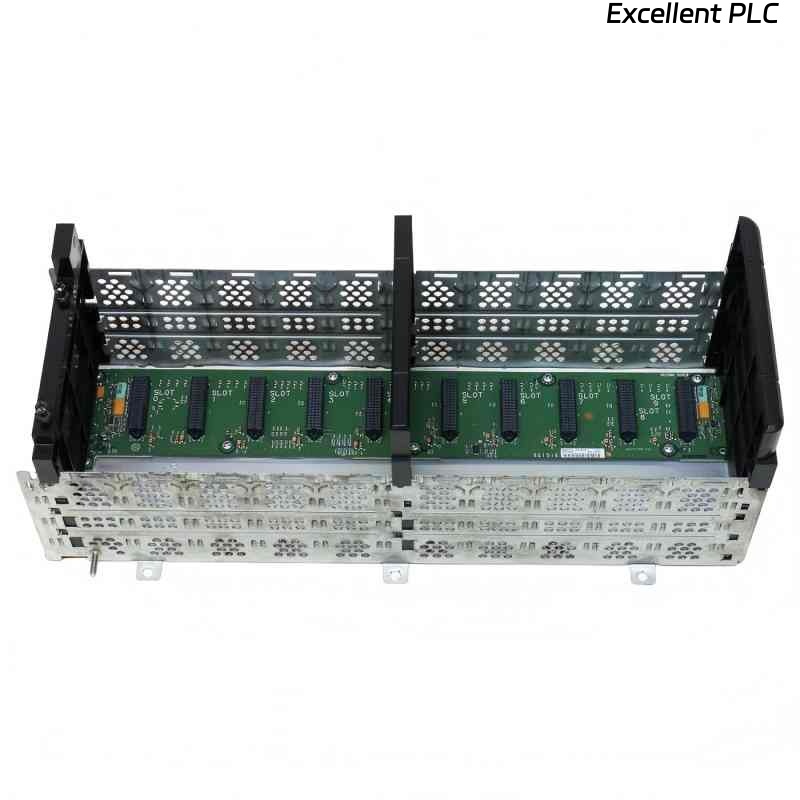 Allen Bradley 1756‑A10 modular rack/chassis unit designed