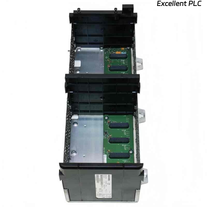 Allen Bradley 1756‑A10 modular rack/chassis unit designed