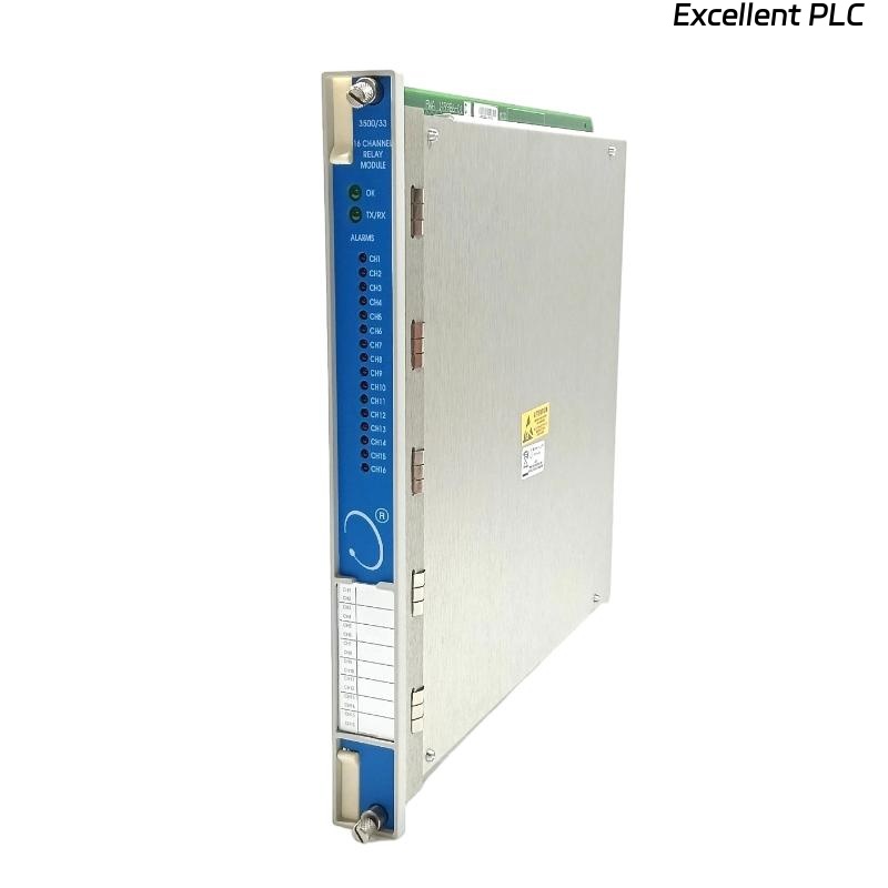 Bently Nevada 3500/33-A01-B00 16-Channel Relay Module