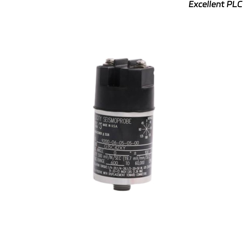 Bently Nevada 9200-01-20-10-00 Dual-line Velocity Seismic Sensor