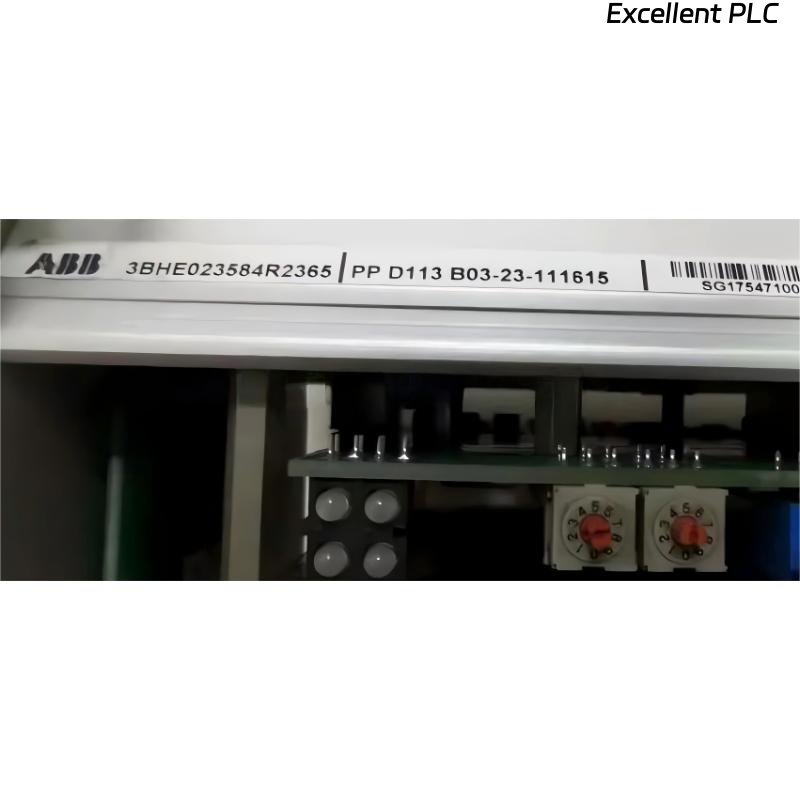ABB PPD113B03 PP D113 B03-23-111615 3BHE023584R2365 AC800 Control Module