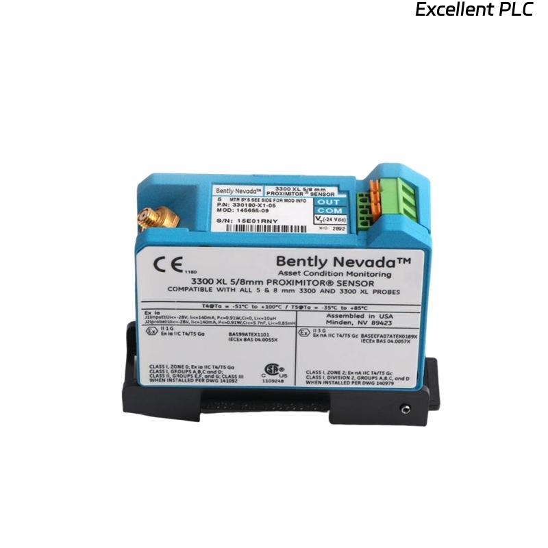Bently Nevada 330180-X1-05 145004-14 3300 XL 8mm Front-End Sensor