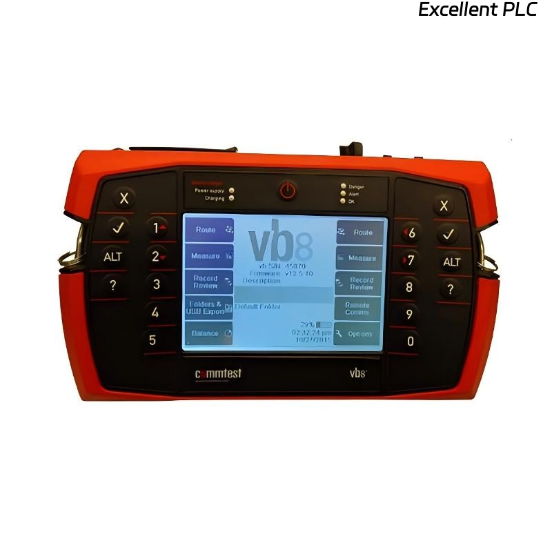 Bently Nevada Commtest VB8 Portable Data Collector, Analyzer and Balancer