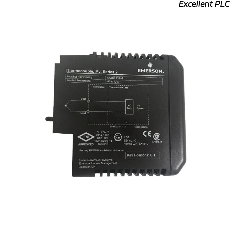 Emerson VE4003S5B1 Thermocouple Input Module