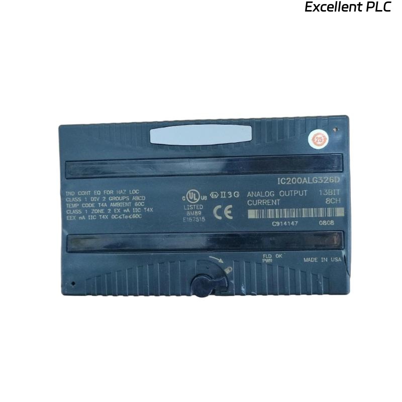 GE IC200ALG326 Analog Output Module