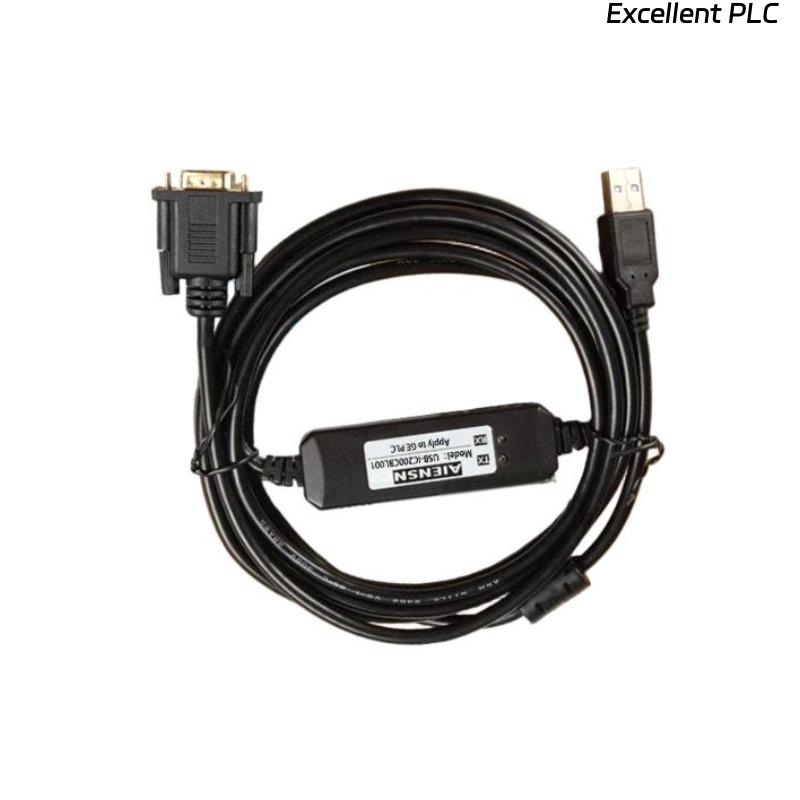 GE IC200CBL001 CPU Programming Cable