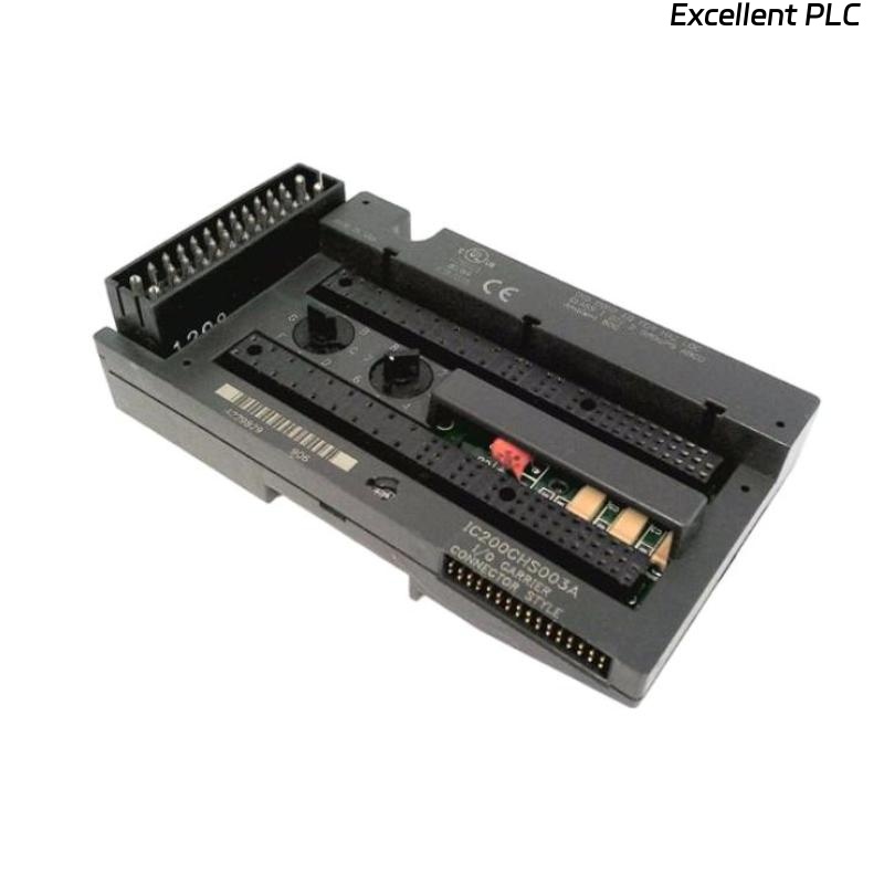 GE IC200CHS003 VersaMax I/O Connector Carrier Style