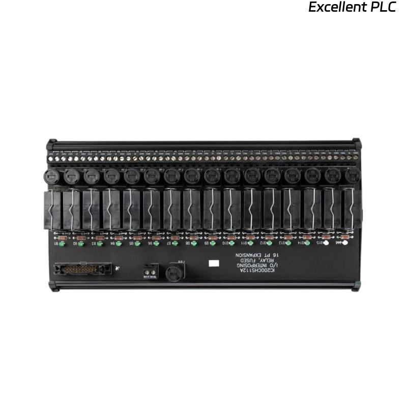 GE IC200CHS112 Relay-style Insertion Input/Output Terminal, Expansion Base