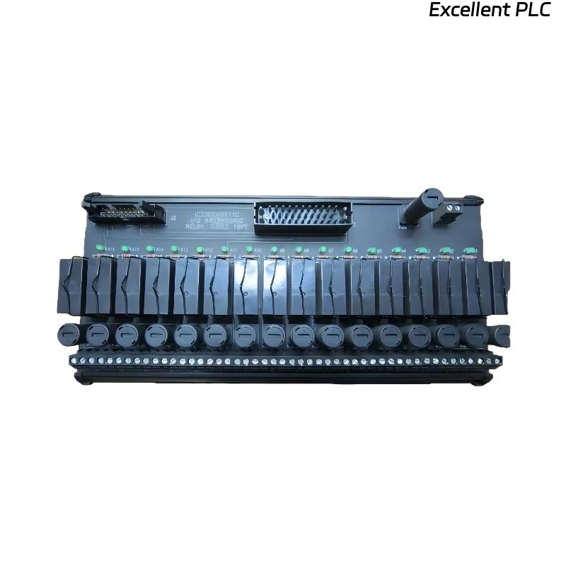 GE IC200CHS112 Relay-style Insertion Input/Output Terminal, Expansion Base