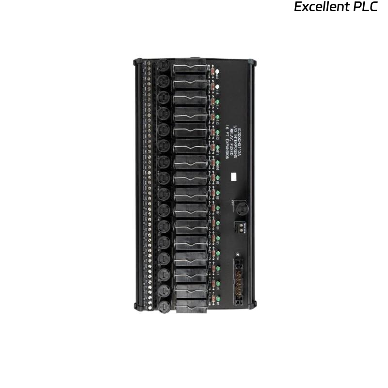 GE IC200CHS112 Relay-style Insertion Input/Output Terminal, Expansion Base