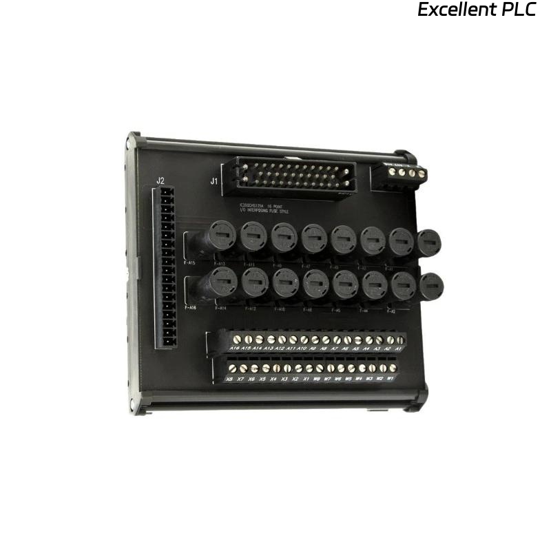 GE IC200CHS121 Fuse-type Intermediate I/O Terminal, Main Base