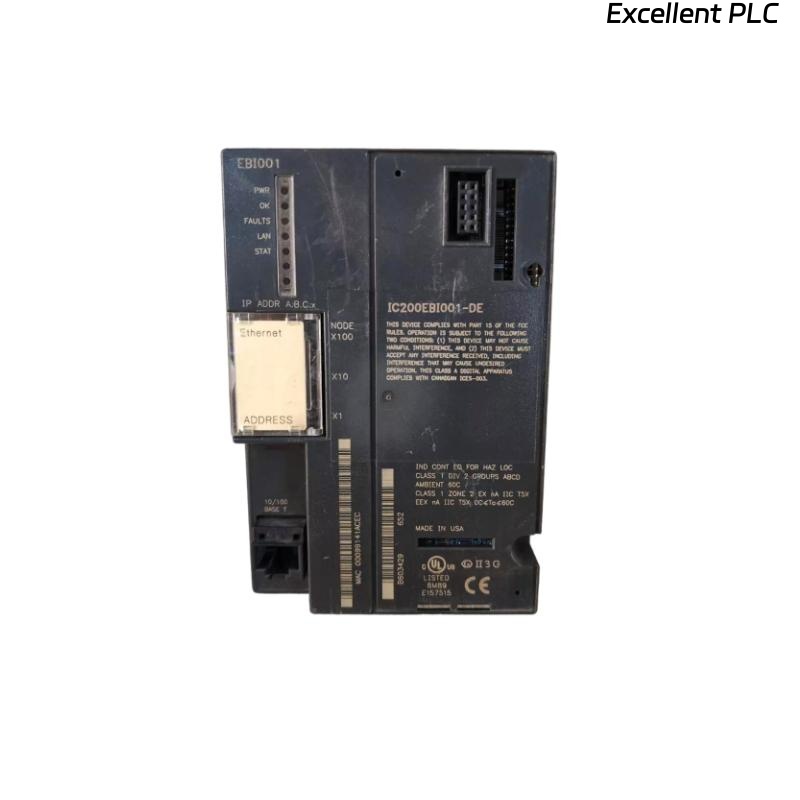 GE IC200EBI001 Ethernet Interface Unit