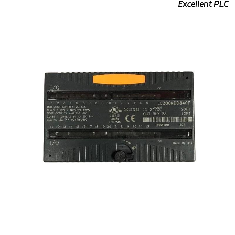 GE IC200MDD840 VersaMax Discrete Mixed I/O Module
