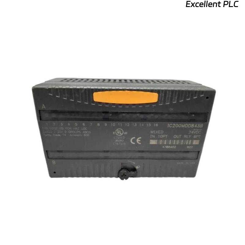 GE IC200MDD843 VersaMax Discrete Mixed I/O Module