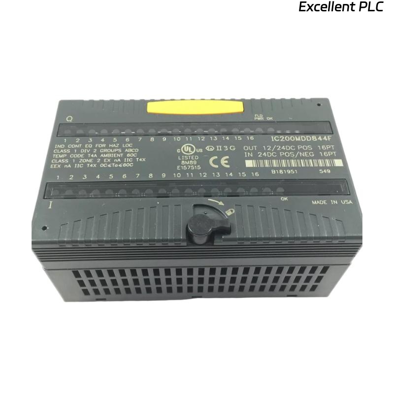 GE IC200MDD844 VersaMax Discrete Mixed I/O Module