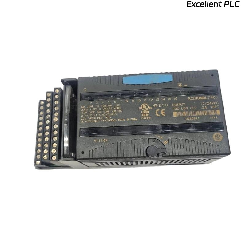 GE IC200MDL744 VersaMax Discrete Output Module