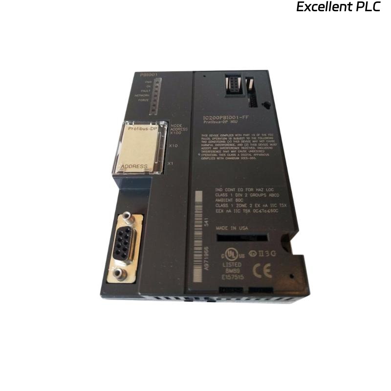 GE IC200PBI001 VersaMax Fieldbus Network Interface Module