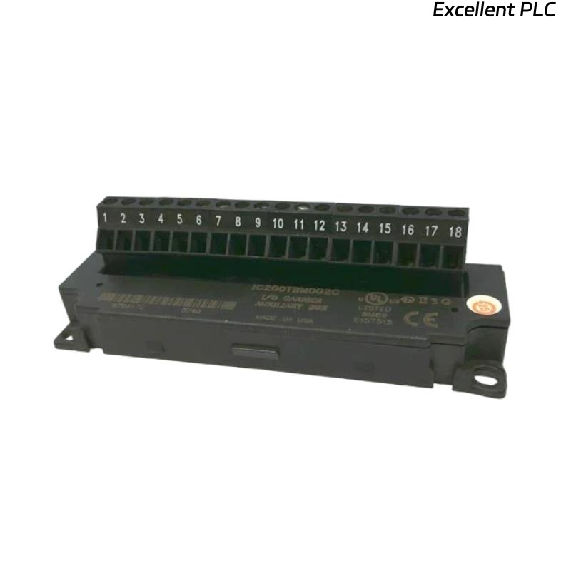 GE IC200TBM002 VersaMax I/O Terminal Block Wiring Panel