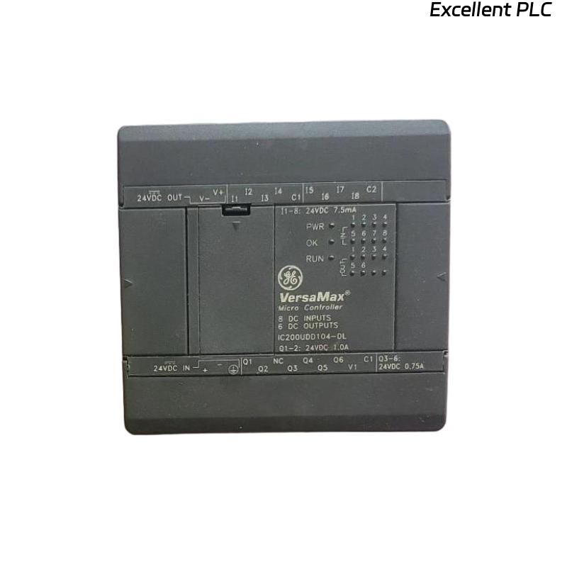 GE IC200UDD104 VersaMax Micro Controller Processor