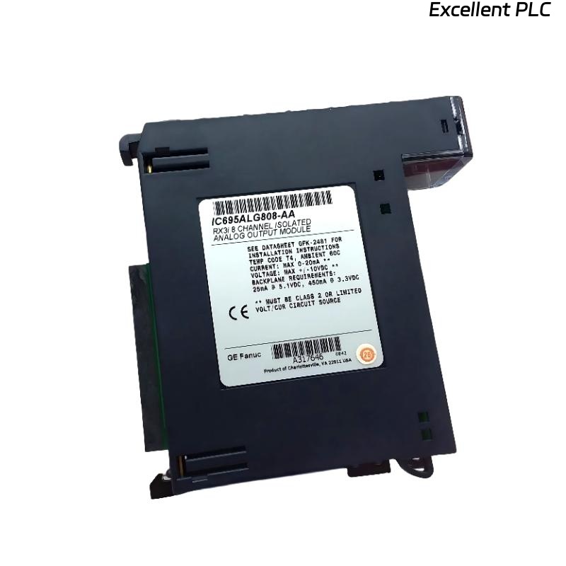 GE IC695ALG808 RX3i Analog Output Module