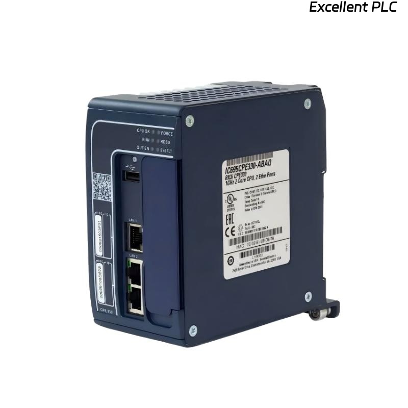 GE IC695CPK330 RX3i CPE330 Controller with Energy Pack