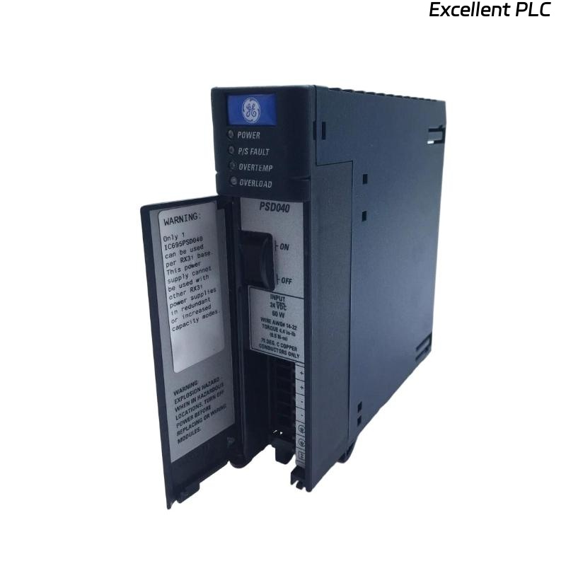 GE Fanuc IC695PSD040 RX3i Universal Backplane Power Supply
