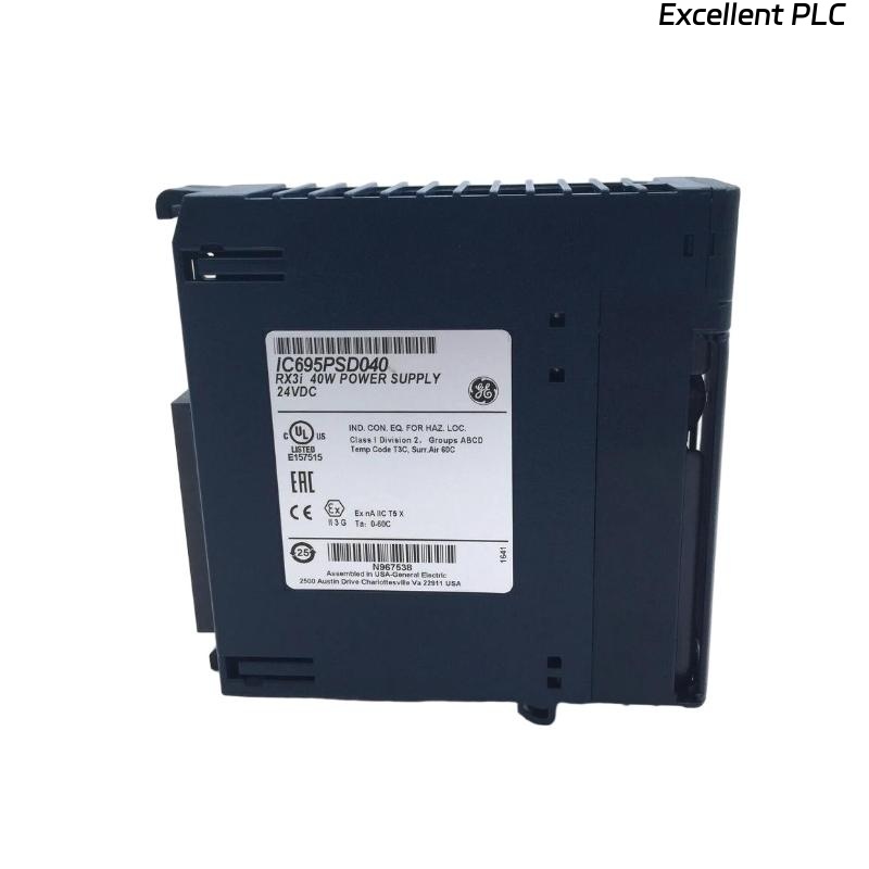 GE Fanuc IC695PSD040 RX3i Universal Backplane Power Supply