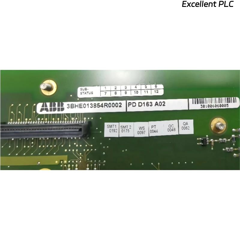 ABB PD D163 A02 3BHE013854R0002 Circuit Board