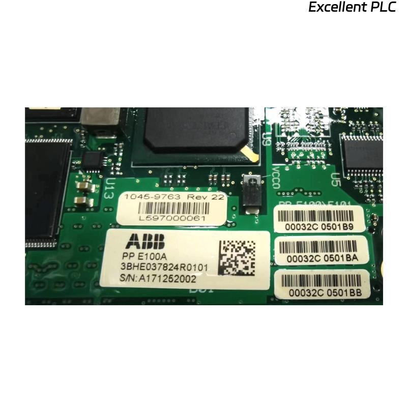 ABB PP E100A 3BHE037824R0101 Control Board