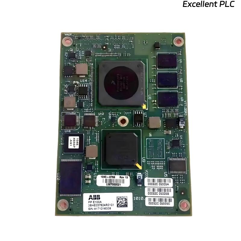 ABB PP E100A 3BHE037824R0101 Control Board