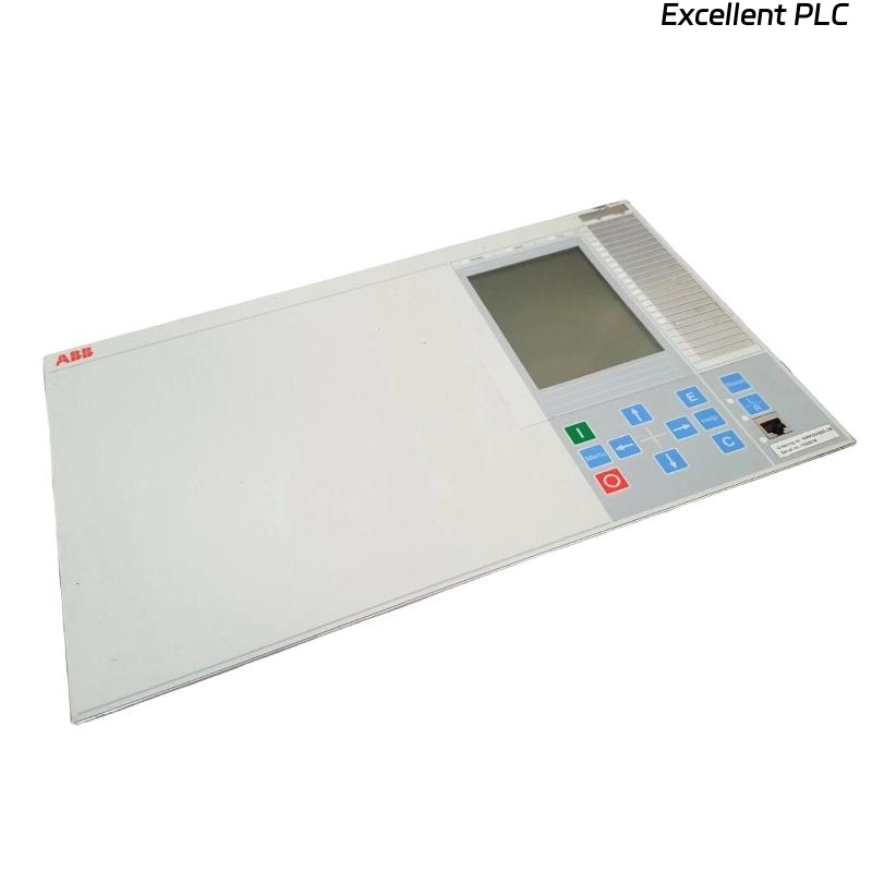 ABB REB670 1MRK000008-MB Busbar Protection Display
