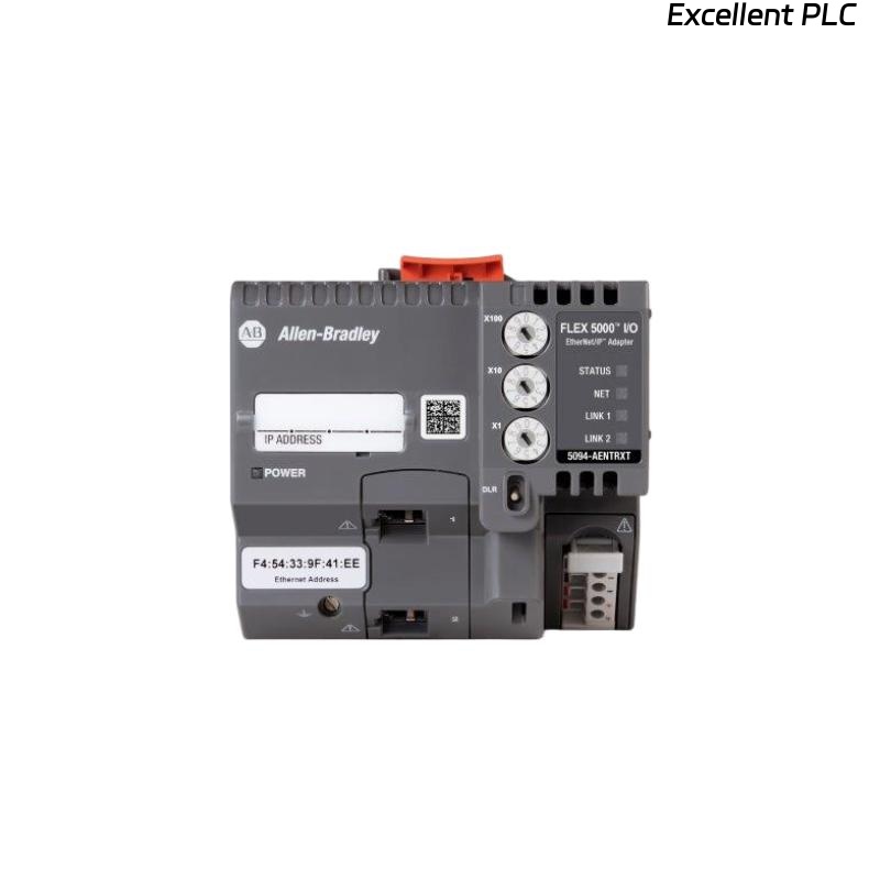 Allen Bradley 5094-AENTRXT Communication Adapter Module – High-Speed EtherNet/IP Redundant Bridge