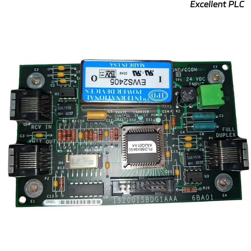 GE IS200ISBDG1AAA Integrated Sensor Bridge & Diagnostic Module