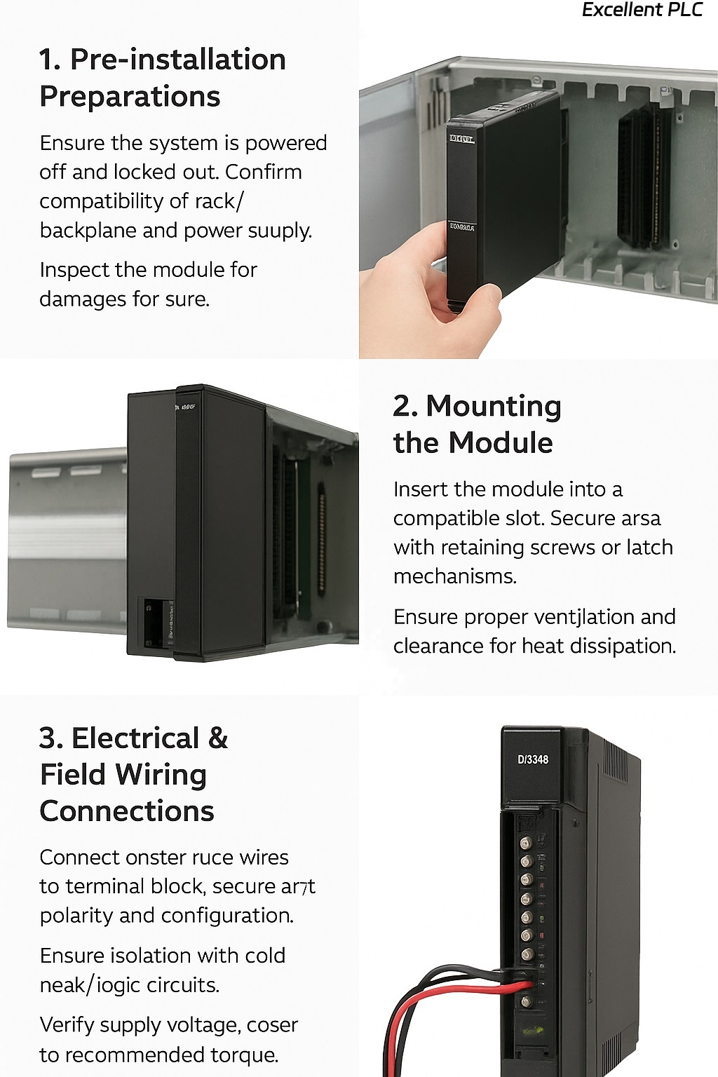 Installation Guide for Triconex DI3301S2 Digital Input Module
