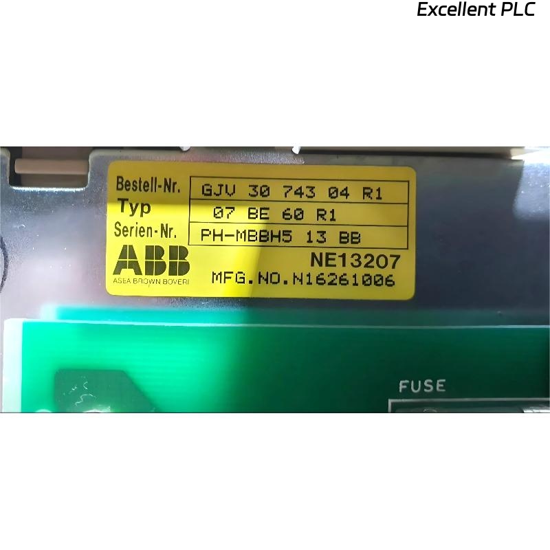 ABB 07BE60R1 GJV3074304R1 – Industrial Interface Module for Automation Systems