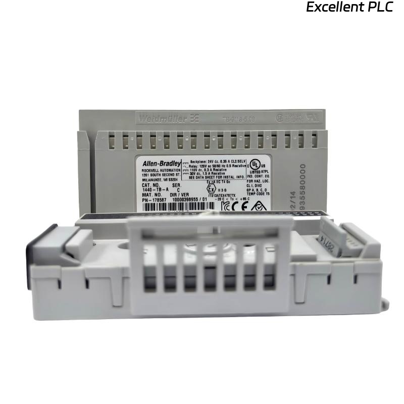 Allen Bradley 1440-TB-A Screw Clamp A Terminal Base